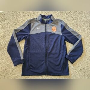 Under Armour full-zip warm-up jacket with a logo for the "KOPION Football Club".